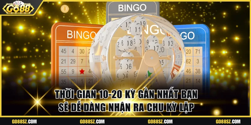 Thời gian 10-20 kỳ gần nhất bạn sẽ dễ dàng nhận ra chu kỳ lặp